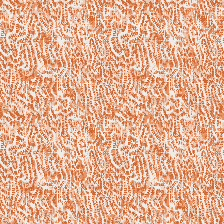 Cortex Orange Mural Wallpaper