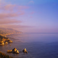 Golden Coast Majesty Mural Wallpaper - pure wallpaper artwork