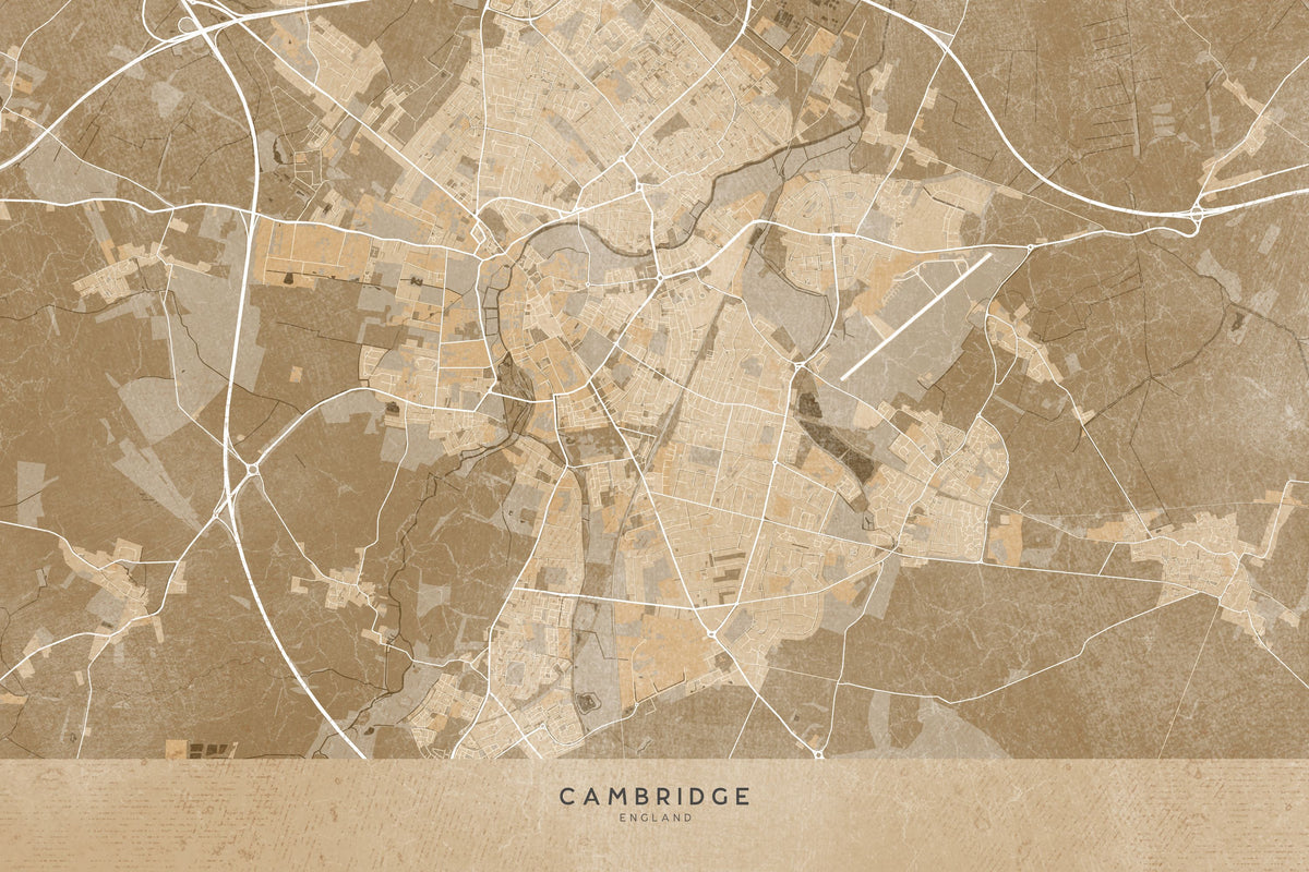 Cambridge Ochre Mural Wallpaper - pure wallpaper artwork