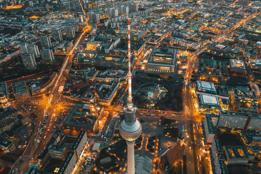 Alexanderplatz Berlin Mural Wallpaper