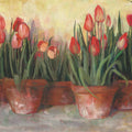 Pattys Tulips Mural Wallpaper - pure wallpaper artwork