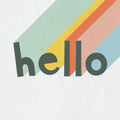 Hello Rainbow Mural Wallpaper - pure wallpaper artwork