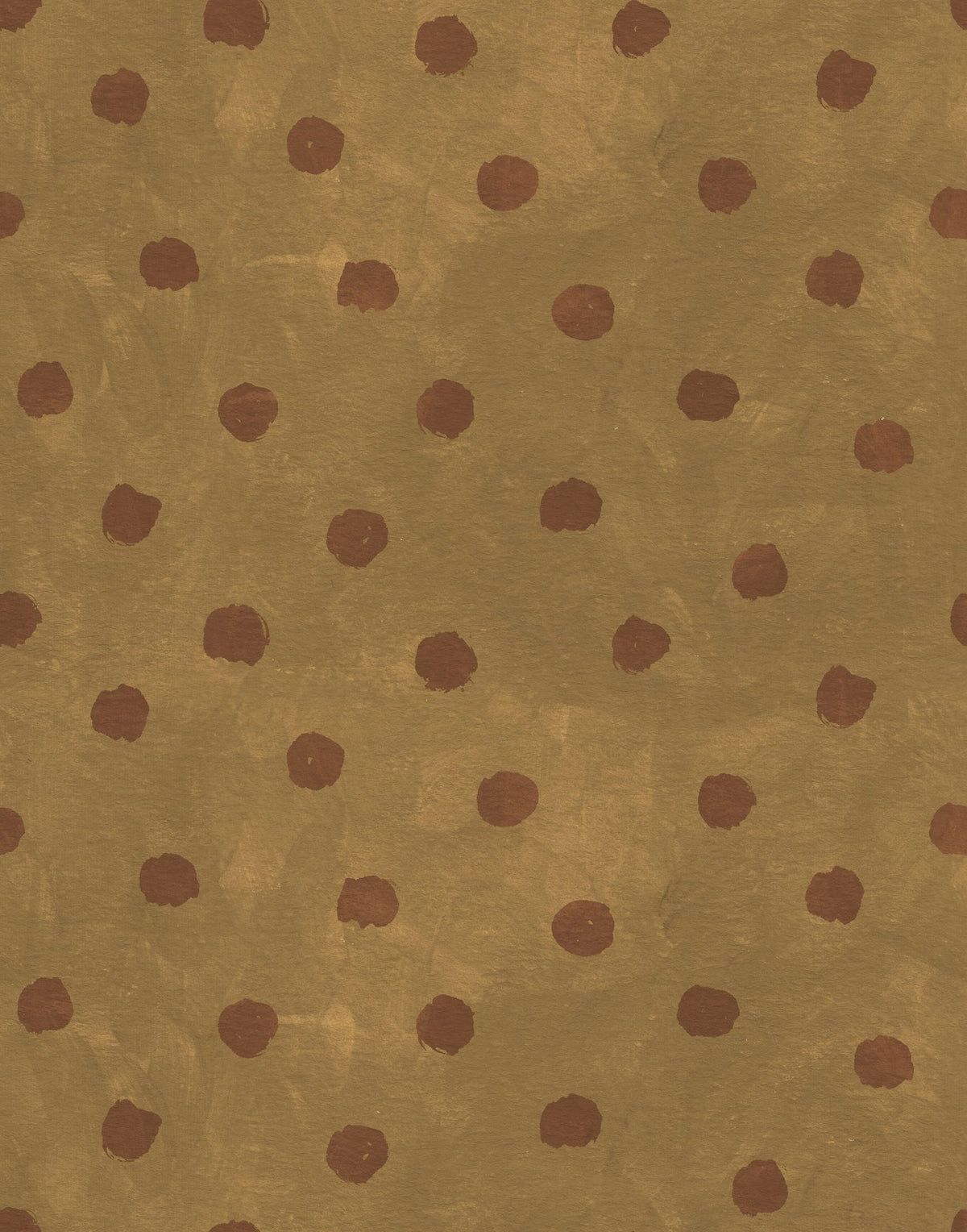 Autumn Dots Khaki Mural Wallpaper - pure wallpaper artwork