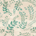 Harvest Sprig White Mural Wallpaper - pure wallpaper artwork