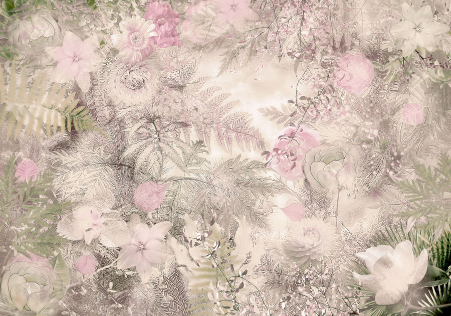 Tapisserie Florale Mural Wallpaper