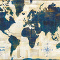 World Map Collage Mural Wallpaper - pure wallpaper artwork