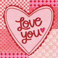 Love You Valentine Mural Wallpaper - pure wallpaper artwork