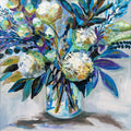 Blue Bloom Mural Wallpaper - pure wallpaper artwork