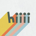 Hiiii Rainbow Mural Wallpaper - pure wallpaper artwork