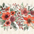 Festive Blooms I Mural Wallpaper - pure wallpaper artwork