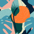 Orange Juice Mural Wallpaper - pure wallpaper artwork