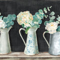Farmhouse Flowers Mural Wallpaper - pure wallpaper artwork