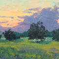 Sunset Fields Mural Wallpaper - pure wallpaper artwork