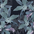 Big Orchids Dark Green Mural Wallpaper - pure wallpaper artwork