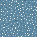 Floral Connection Denim Mural Wallpaper - pure wallpaper artwork