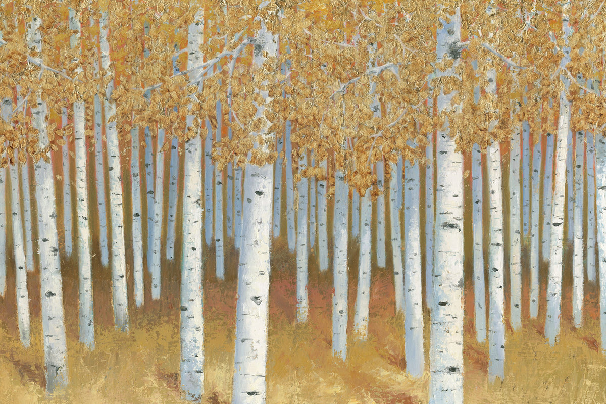 Bright Forest I Mural Wallpaper - pure wallpaper artwork
