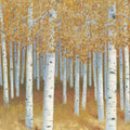 Bright Forest I Mural Wallpaper - pure wallpaper artwork