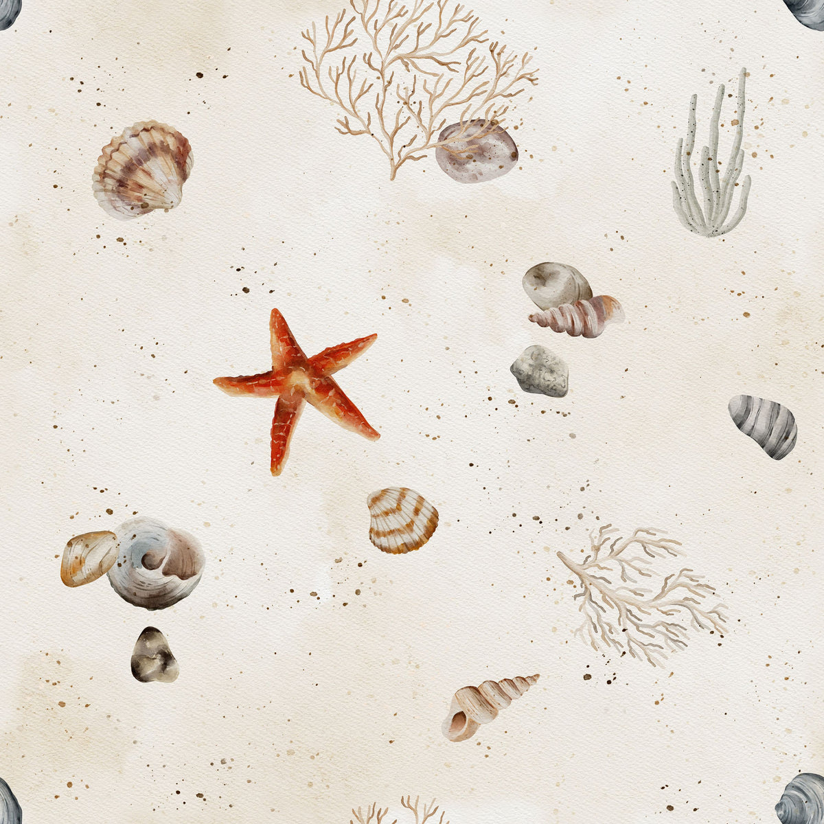 Starfish Mural Wallpaper - pure wallpaper artwork