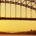 Golden Crossing Mural Wallpaper - pure wallpaper artwork