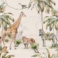 Whimsical Wildlife Mural Wallpaper - pure wallpaper artwork