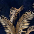 Bright Palms Mural Wallpaper - pure wallpaper artwork