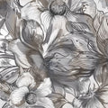 Seeing Through Leaves Gray Mural Wallpaper - pure wallpaper artwork
