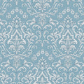 Ludovici Pattern, French Blue Mural Wallpaper - pure wallpaper artwork