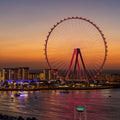 Sunset Ferris Wheel Mural Wallpaper - pure wallpaper artwork