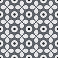 Temara Circle and Flower Mural Wallpaper - pure wallpaper artwork