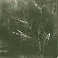 Leaf Lines II Mural Wallpaper - pure wallpaper artwork