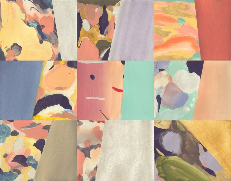 Abstract Fun No.II Mural Wallpaper