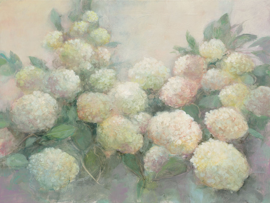Annabelle Hydrangeas Mural Wallpaper