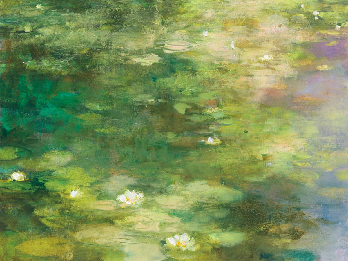 Lakeside Reverie Mural Wallpaper - pure wallpaper artwork