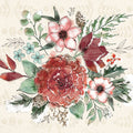 Festive Blooms VI Mural Wallpaper - pure wallpaper artwork