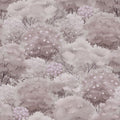 Greenery Fluff, Dusty Rose Mural Wallpaper - pure wallpaper artwork