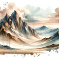 Mountain Majesty Mural Wallpaper - pure wallpaper artwork