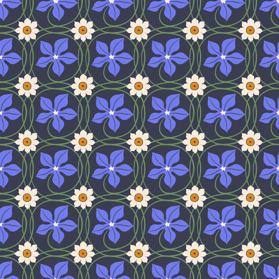 Scilla Mural Wallpaper
