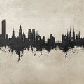 Wroclaw Poland Skyline Concrete Mural Wallpaper - pure wallpaper artwork