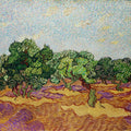 Olive Trees Mural Wallpaper - pure wallpaper artwork