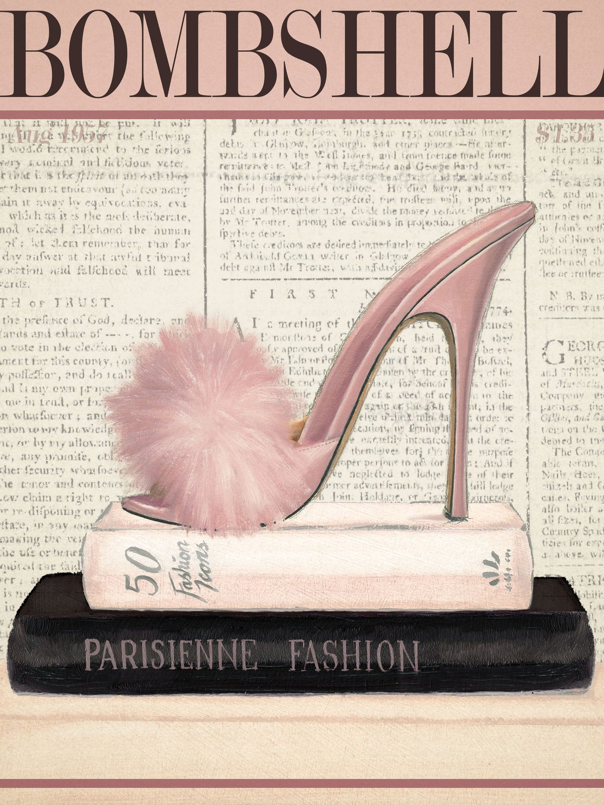 Fashion Magazine II Cover Mural Wallpaper - pure wallpaper artwork