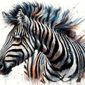 Ethereal Zebra Mural Wallpaper - pure wallpaper artwork