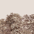 Over the Treetops, Sepia Mural Wallpaper - pure wallpaper artwork