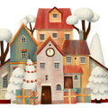 Old Town Holiday's Mural Wallpaper - pure wallpaper artwork