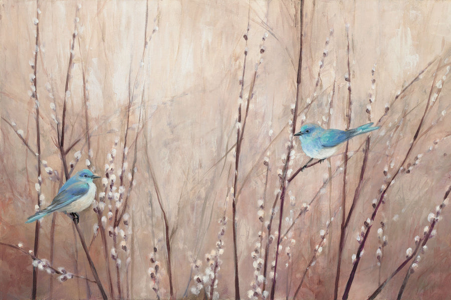 Pretty Birds Mural Wallpaper