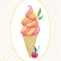 Lifes a Beach Soft Serve Mural Wallpaper - pure wallpaper artwork