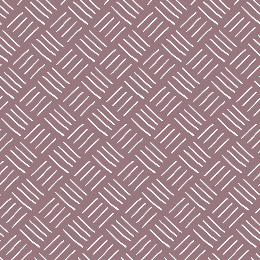 Knitted Brown Mural Wallpaper