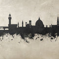 Florence Italy Skyline Concrete Mural Wallpaper - pure wallpaper artwork