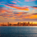 Bay Sunset Mural Wallpaper - pure wallpaper artwork