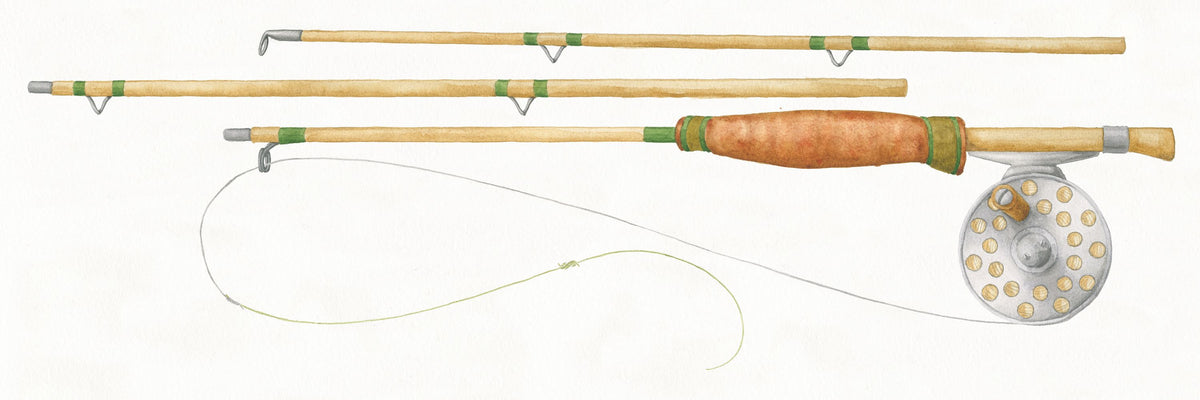 Gone Fishin XIII Mural Wallpaper - pure wallpaper artwork