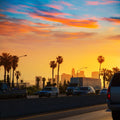 LA Sunset Mural Wallpaper - pure wallpaper artwork
